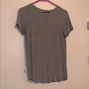 size medium, grey forever 21 t-shirt.